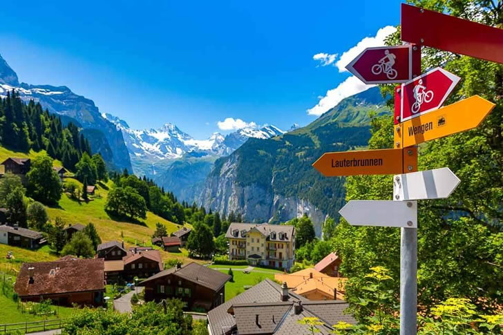 "Picturesque Excellence of the Swiss Alps, Switzerland"