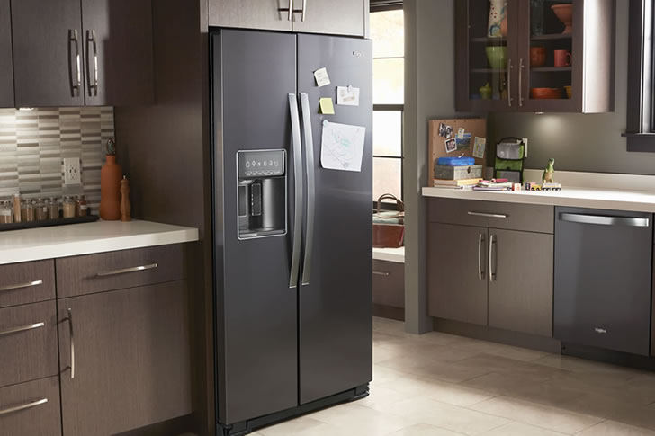 "Whirlpool Next to each other Fridge"