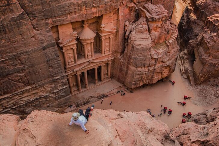 "Al Khazneh, Petra, Jordan (Indiana Jones and the Last Campaign)"