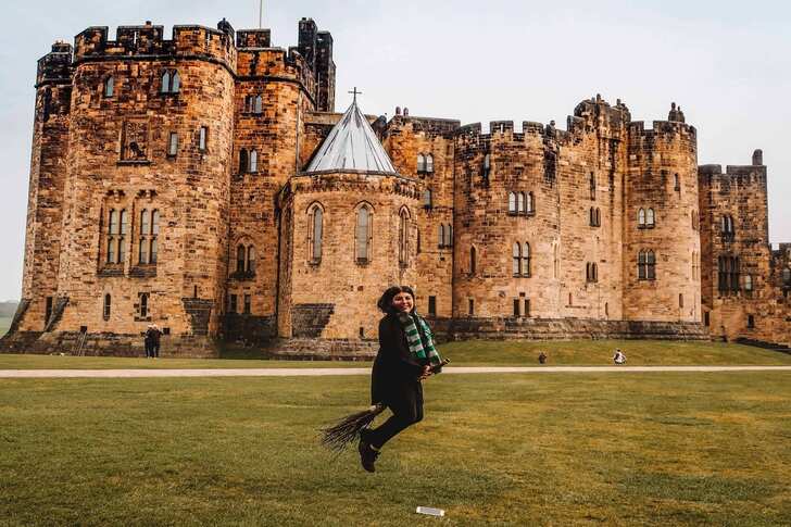 "Alnwick Palace, Britain (Harry Potter Series)"
