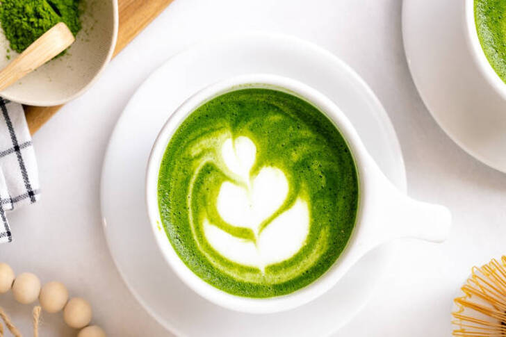 "Matcha Latte: Smooth and Invigorating"