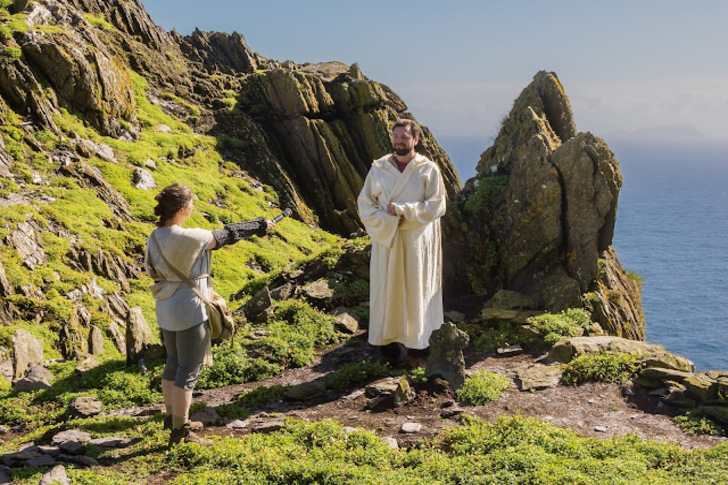 "Skellig Michael, Ireland (Star Wars: The Power Stirs and The Last Jedi)"
