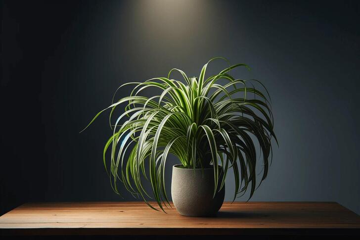 "Bug Plant (Chlorophytum comosum)"
