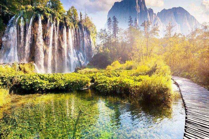 "The Wonderful Plitvice Lakes, Croatia"