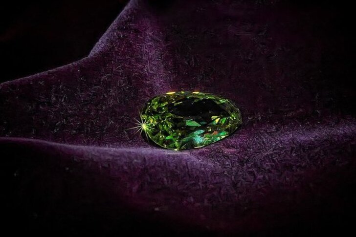 "The Dresden Green Precious stone"