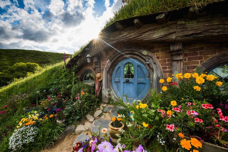 "The Shire, Matamata, New Zealand (The Ruler of the Rings and The Hobbit)"