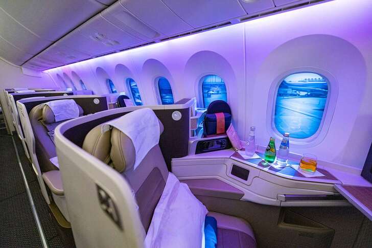 "Cathay Pacific Business Class"
