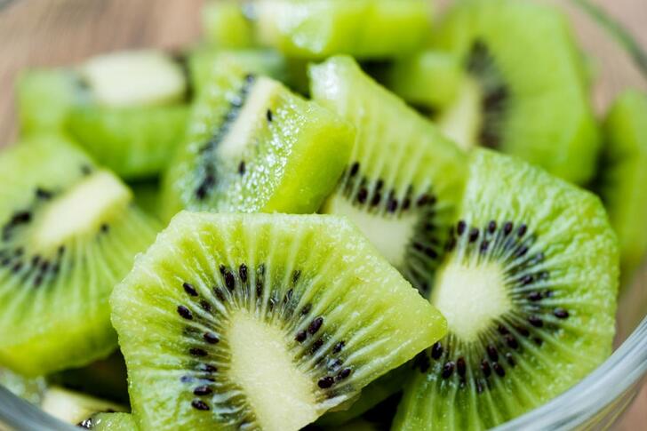 "Kiwifruit: Loaded with Vitamin K and C"

